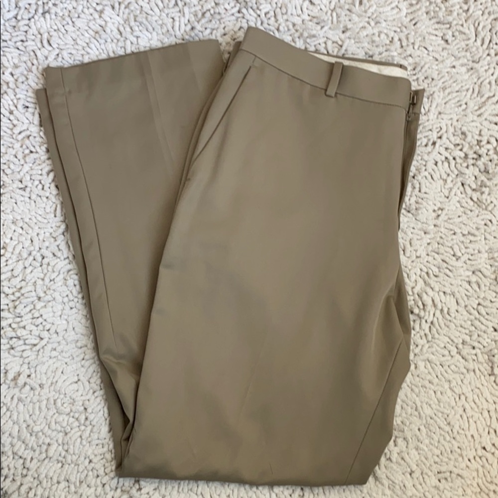Perry Ellis Portfolio Tan Slacks 36 x 32